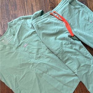 Mint Green Figs Scrubs